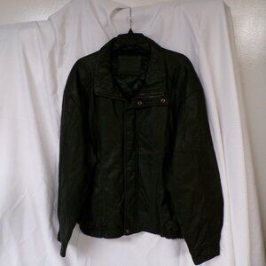 EXPRESSIONS CONTEMPORARY  LEATHER MC JACKET